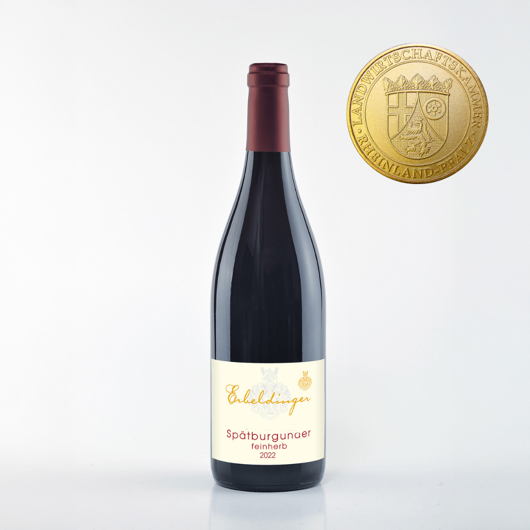 Spätburgunder feinherb Erbeldinger Gold