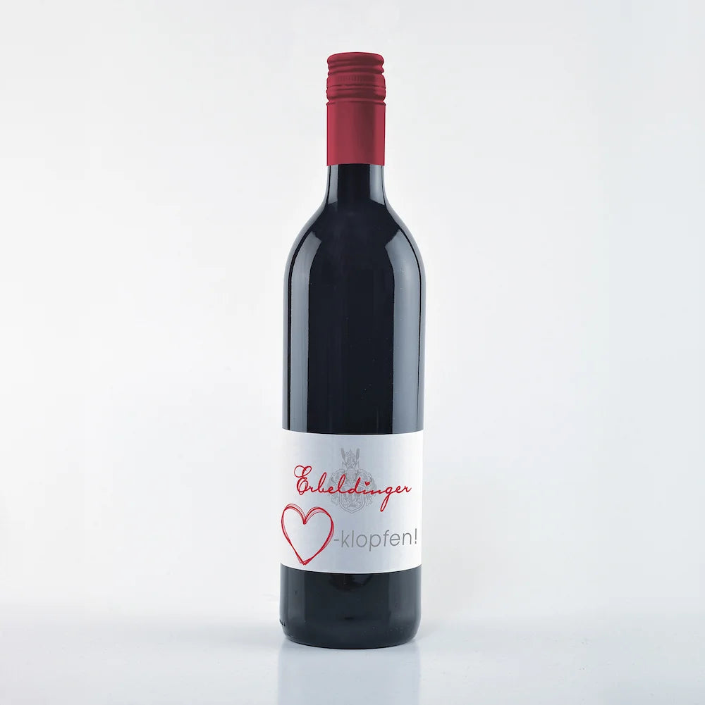 Herzklopfen Rotwein Weingut Familie Erbeldinger