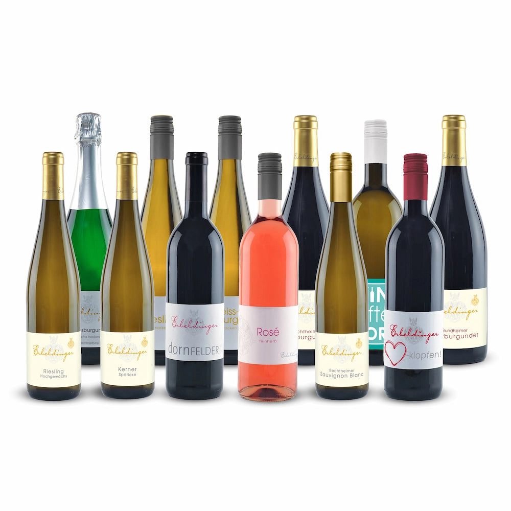 12er Weinpaket Klassiker Weingut Familie Erbeldinger