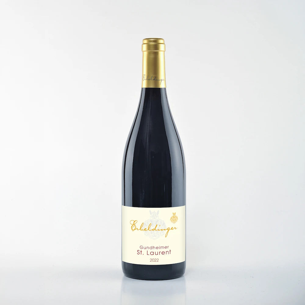 Gundheimer St. Laurent Rotwein trocken Weingut Familie Erbeldinger