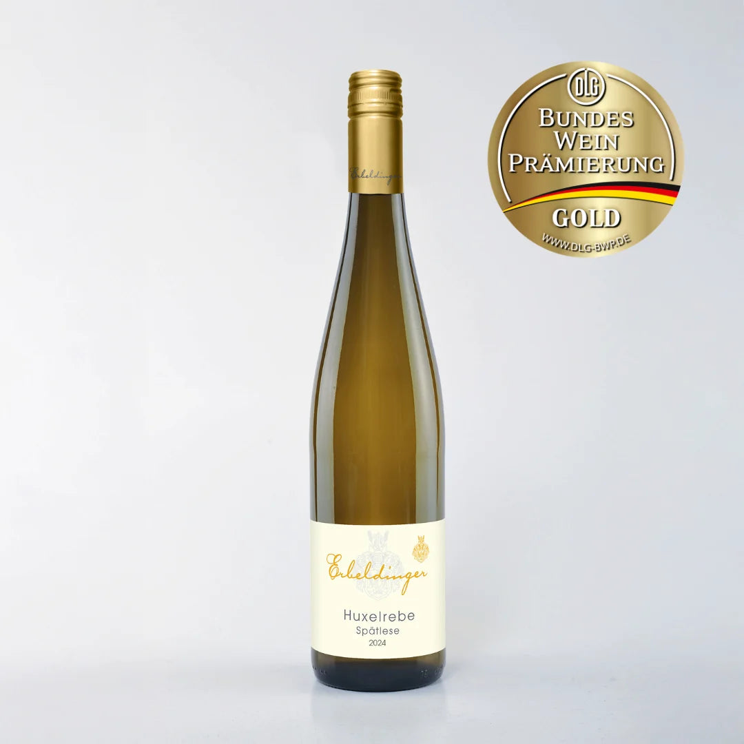 Huxelrebe Spaetlese Gold Weingut Familie Erbeldinger