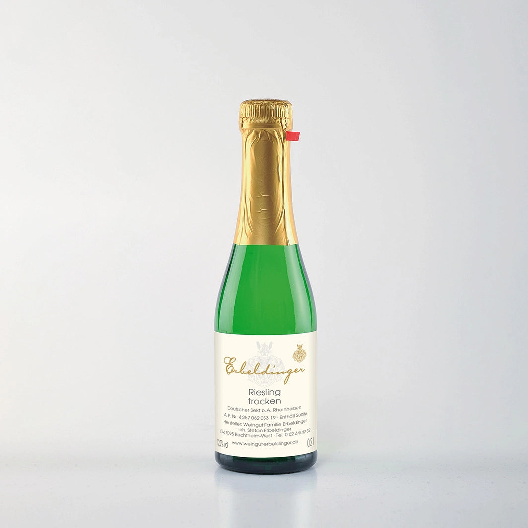 Riesling Sekt Piccolo Weingut Familie Erbeldinger