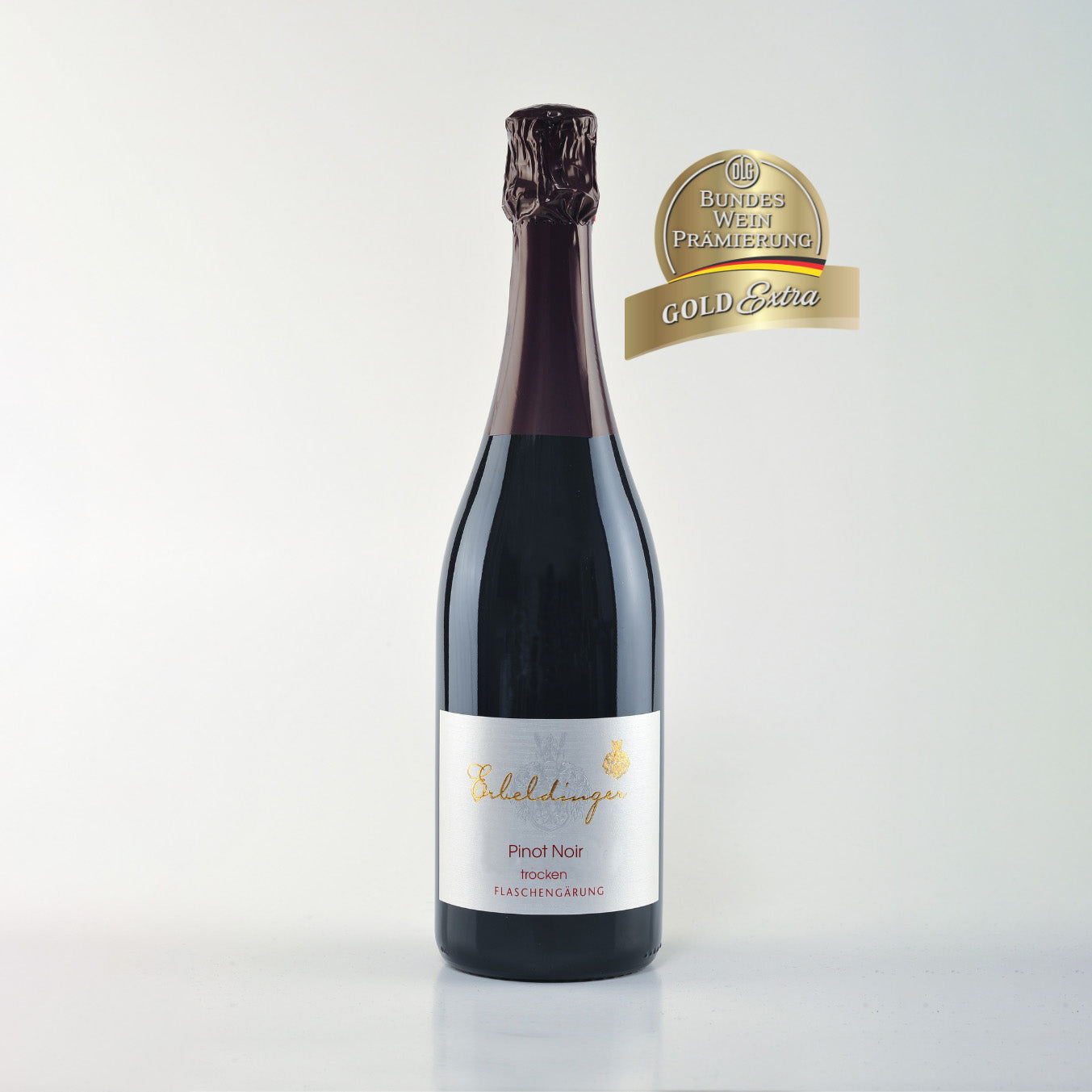 Erbeldinger Pinot Noir Rotsekt Gold Extra Erbeldinger