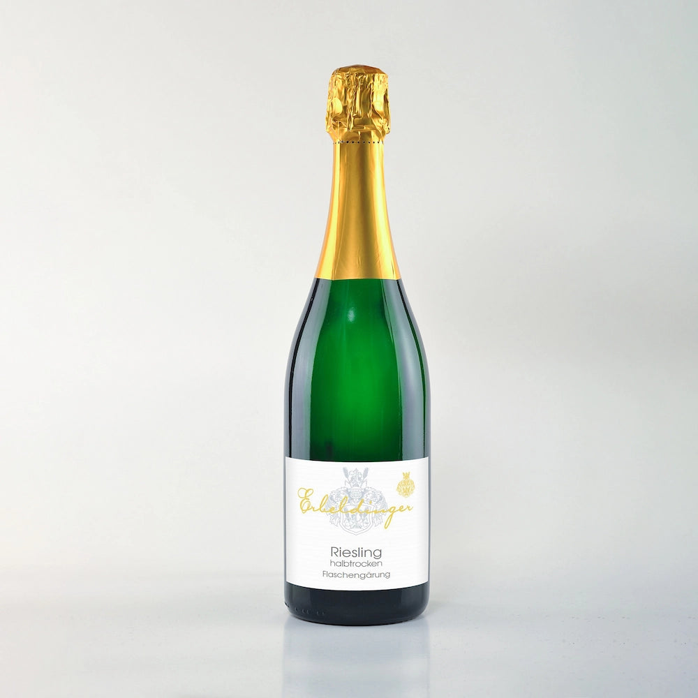 Riesling Sekt halbtrocken Weingut Familie Erbeldinger