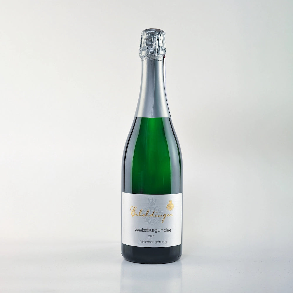 Weissburgunder Sekt brut Weingut Familie Erbeldinger