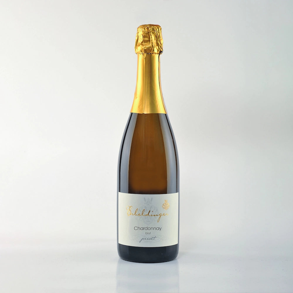 Chardonnay Sekt brut Weingut Familie Erbeldinger