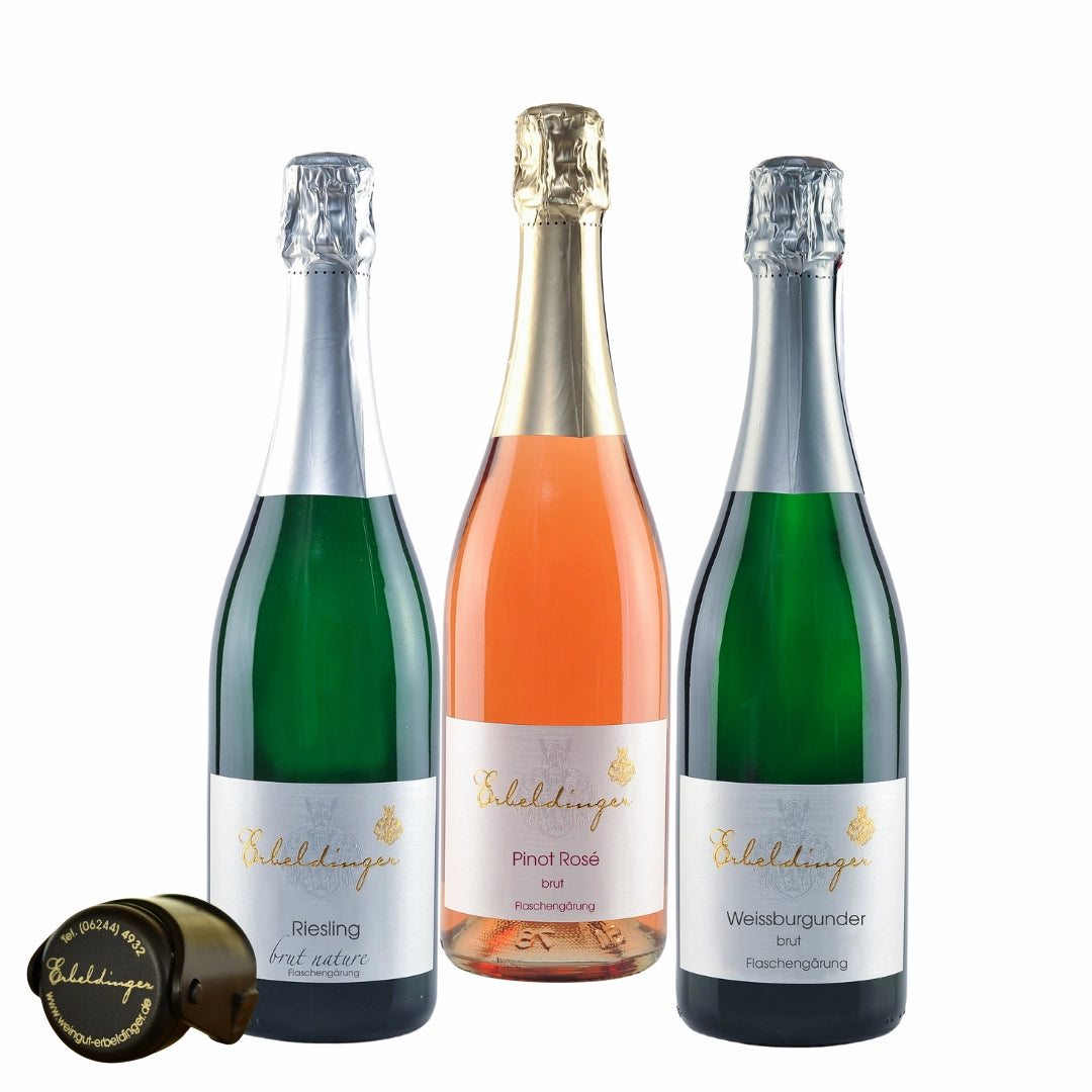 3er Sektpaket Weingut Familie Erbeldinger