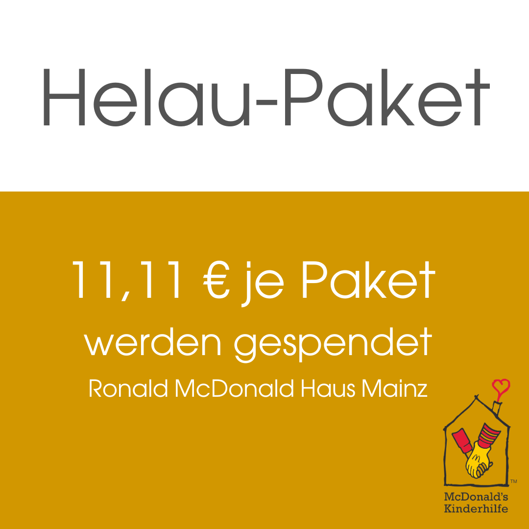 
                  
                    Helau-Paket 🎉 Genießen für den guten Zweck!
                  
                
