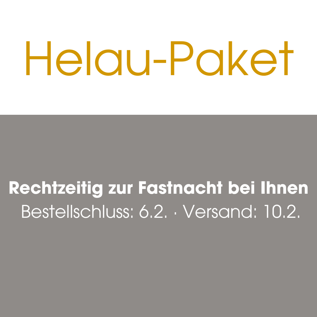 
                  
                    Helau-Paket 🎉 Genießen für den guten Zweck!
                  
                