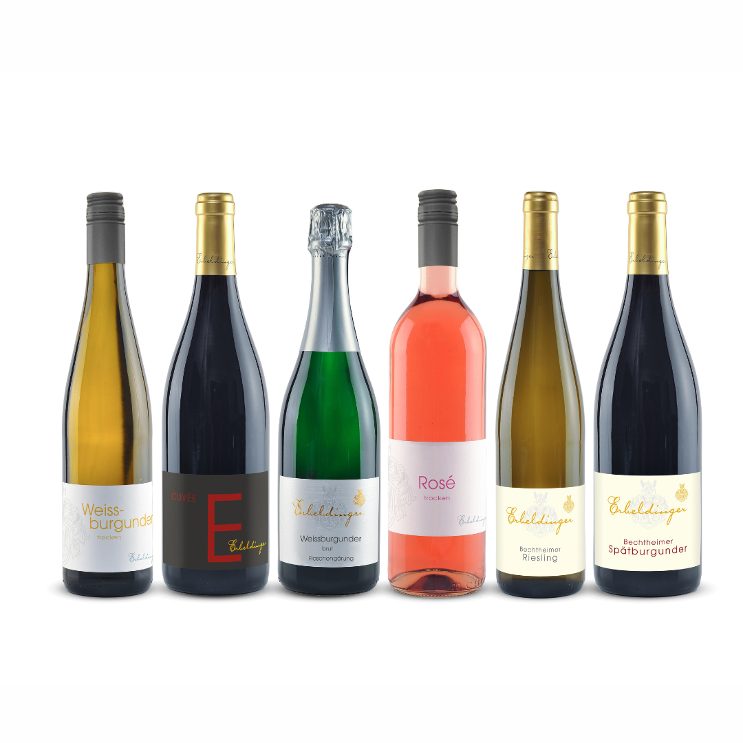 6er Weinpaket Erbeldinger  trocken