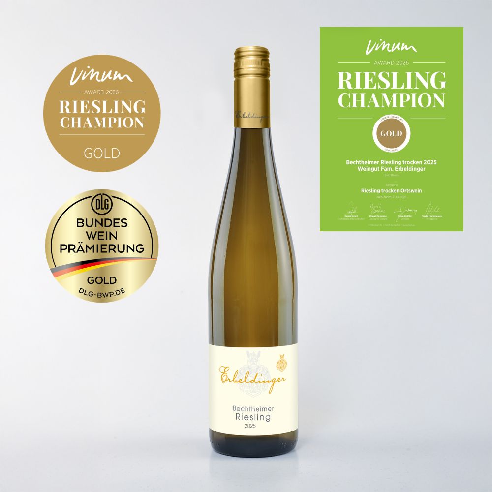 Bechtheimer Riesling trocken Bio Erbeldinger