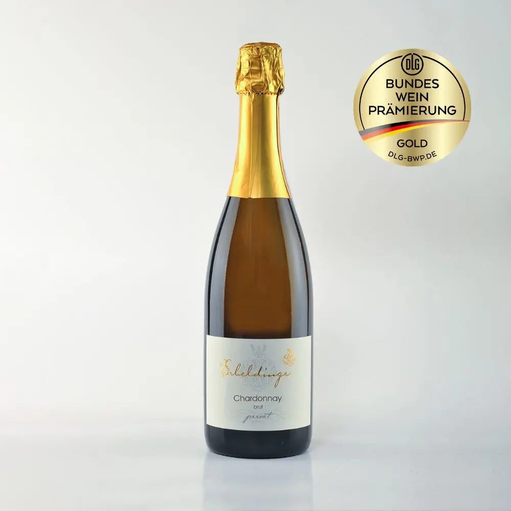 Chardonnay Sekt brut Erbeldinger Rheinhessen bio
