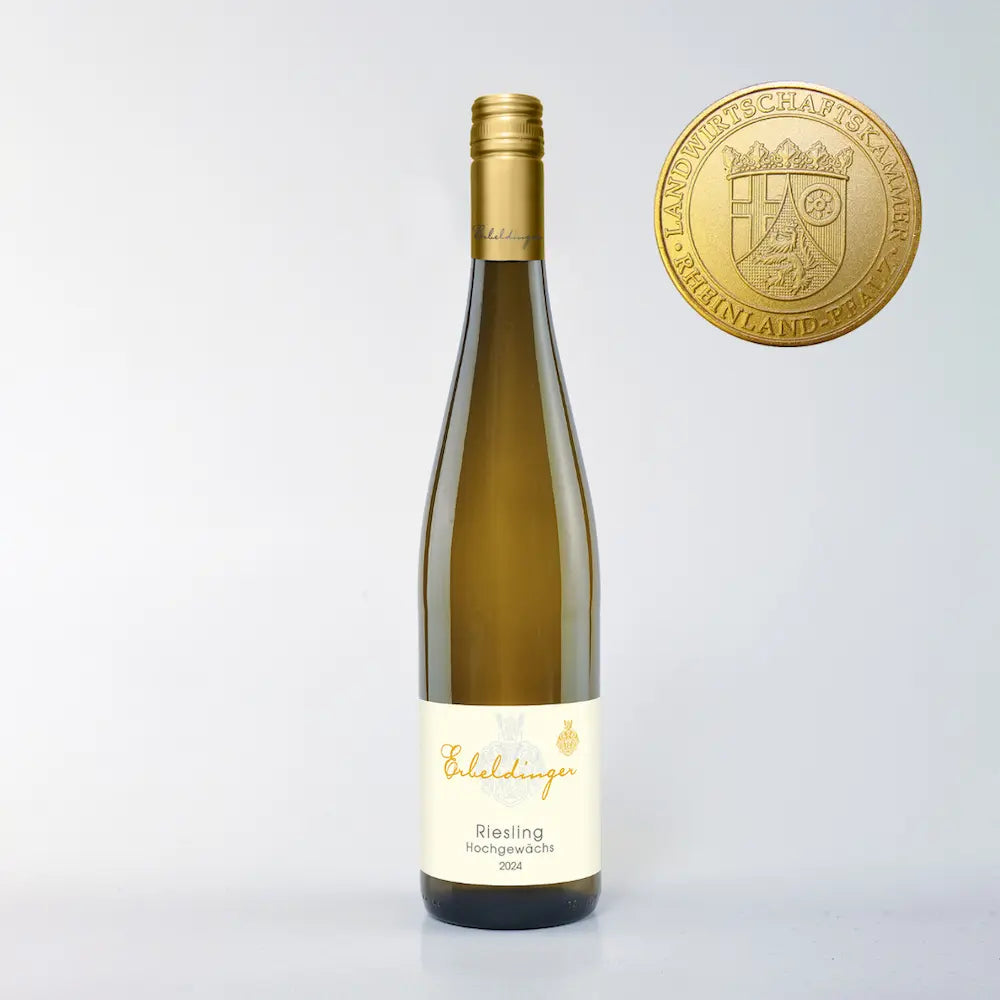 Riesling Hochgewaechs Goldmedaille Weingut Familie Erbeldinger