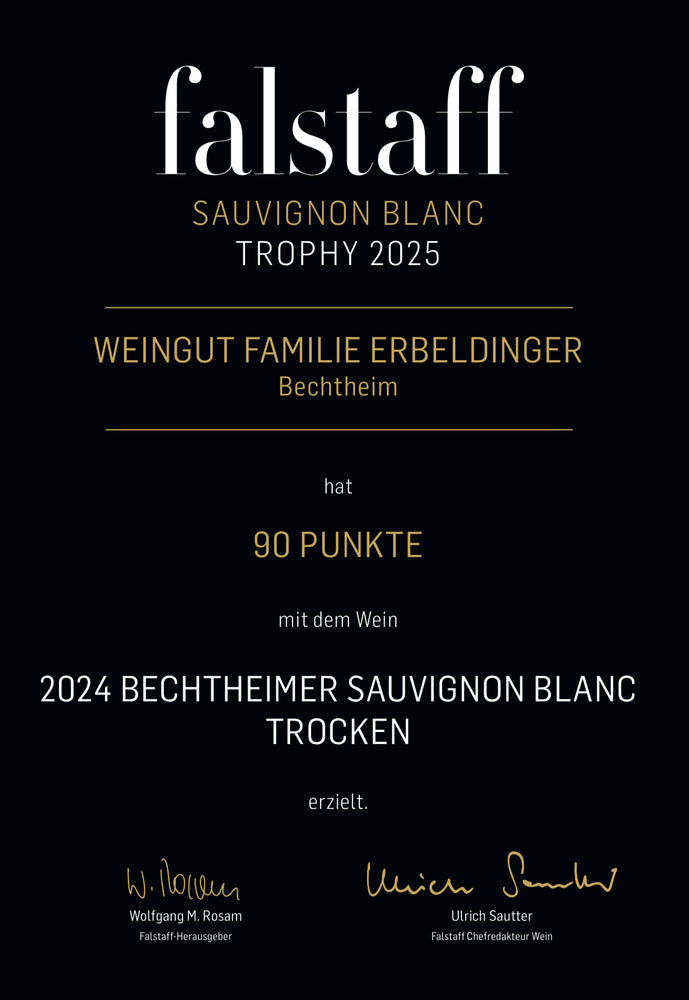 
                  
                    Falstaff 90 Punkte Sauvignon Blanc
                  
                