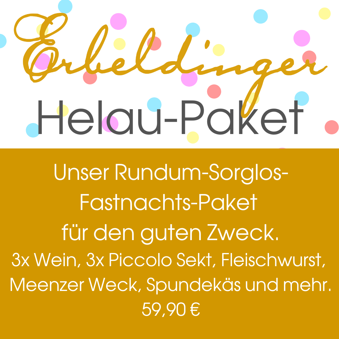 Helau-Paket 🎉 Genießen für den guten Zweck!