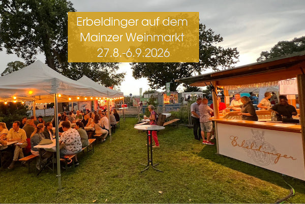 Erbeldinger auf dem Mainzer Weinmarkt