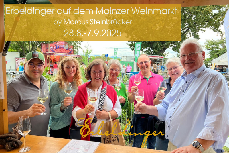 Erbeldinger Weinstand auf dem Mainzer Weinmarkt 28.8.-7.9.2025