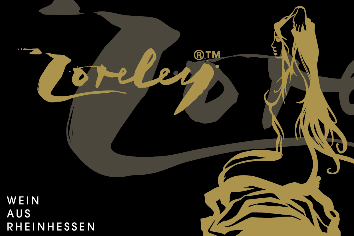 Weinetikett Loreley