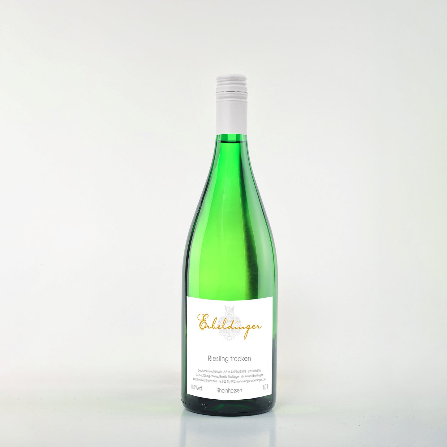 Riesling trocken Literflasche Erbeldinger