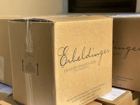 Erbeldinger Pakete beim Weinversand