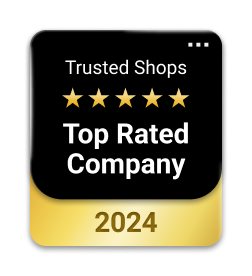 Trusted Shops Top Rated Company 2024