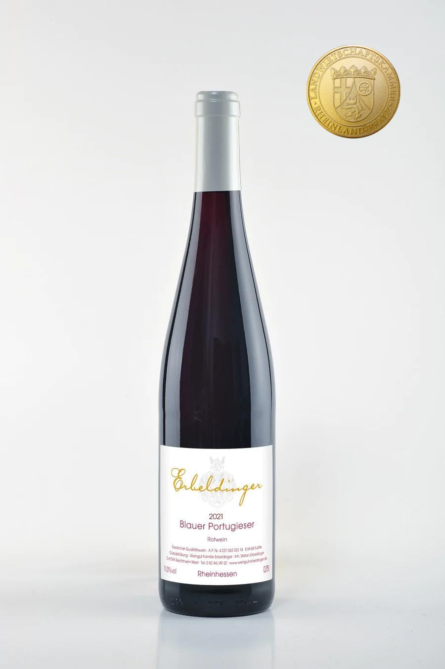 2021 Blauer Weingut-Erbeldinger - – Rotwein beliebte Portugieser der Liebliche