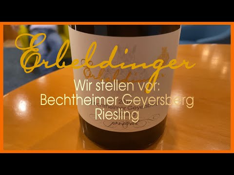 
                  
                    Laden und Abspielen von Videos im Galerie-Viewer, Nur noch wenige Flaschen: 2021 Bechtheimer Geyersberg Riesling trocken privat - der Stolze.
                  
                